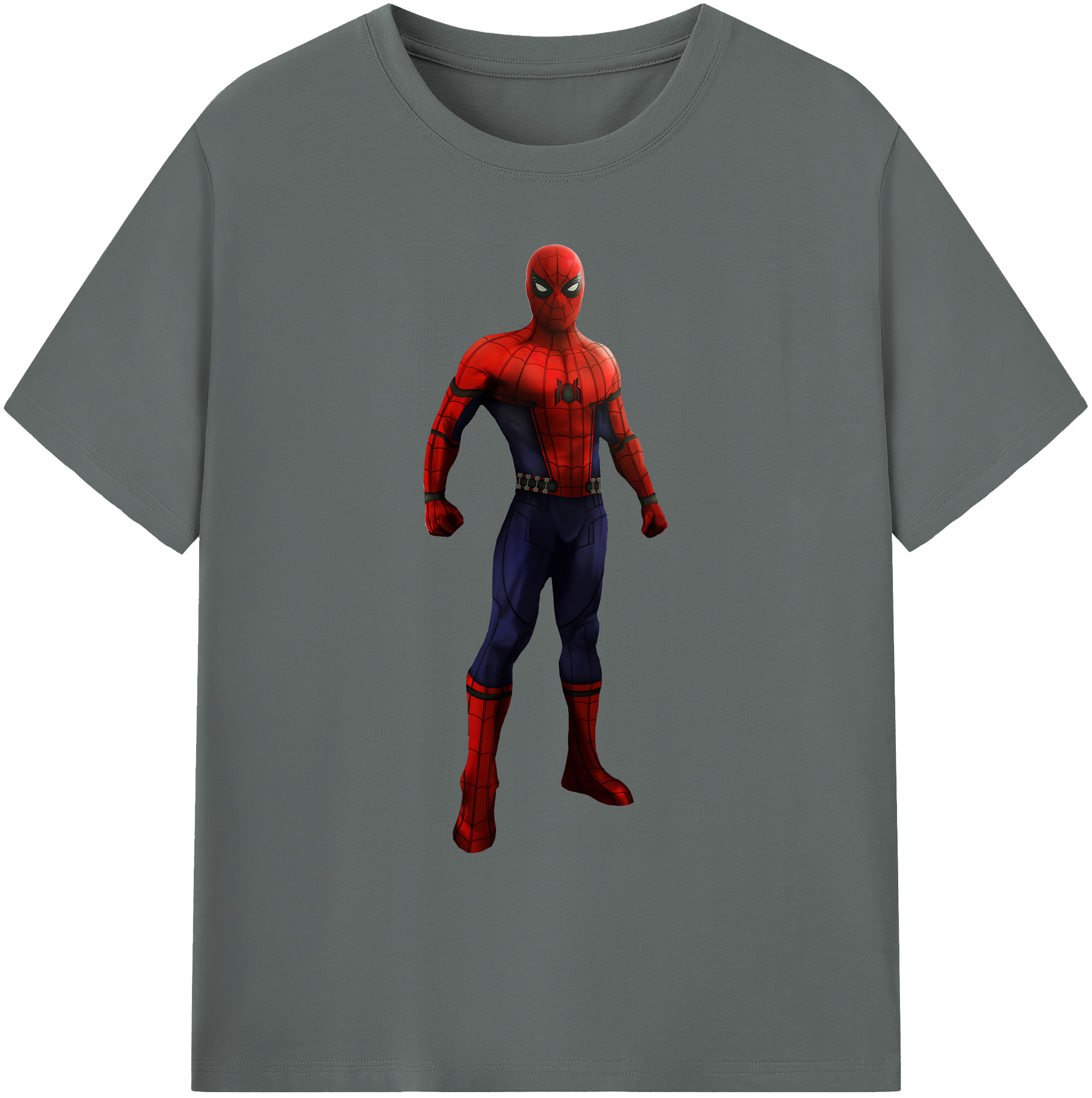 （画像用） Spider Man スパイダーマン 綿100％ メンズ半袖Tシャツ｜肌触りやわらか＆通気性